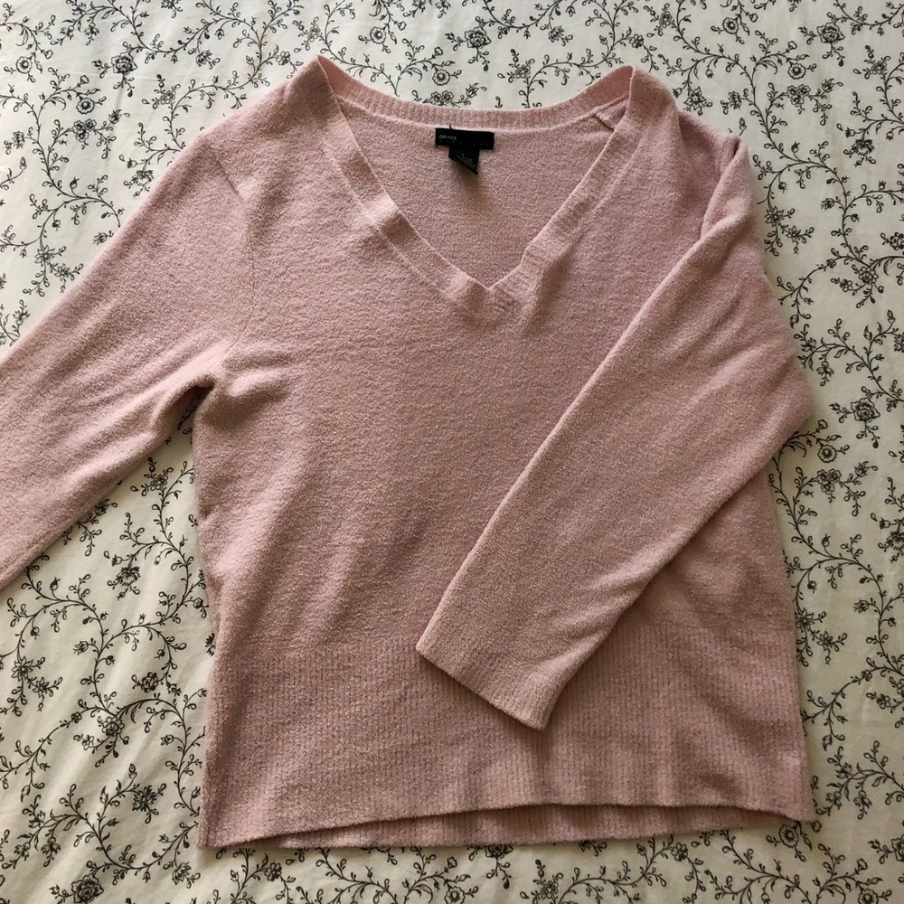 Pink Sweater Vintage